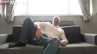 Gassy Stepdad Rips Jeans Farts Choke StepSon Gagging