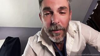 Doc Inspects Your Pulsing Cock Chokes Gushes Cum Swallows