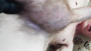 Freckled Studs Big Cock Cums Nonstop Gushing Ropes Destroy Couch