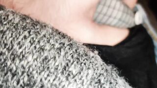 Jeans Piss Desperation Floods Legs Cock Cums Chokes Fabric