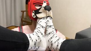 Big Dick Top Destroys Puppy Mouth With Thick Uncut Cum Flood