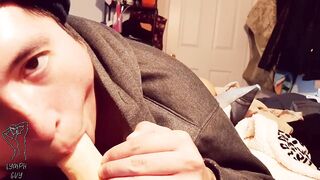 Disabled Chubby Ass Spread Wide Dildo Rides to Gushing Cum Explosion