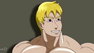Alien Slime Bloats Muscle Daddy Cock Eggs Gush Out Destroyed