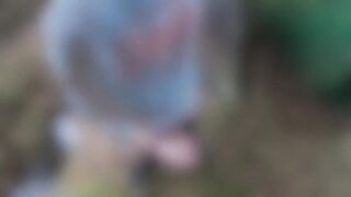 Big Cock Gushes Massive Loads In Public Woods Jerk Off