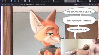 Zootopia Fox Bunny Heat Nick Destroys Judy Cum Gushing Busted Orgy