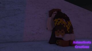 Flambae Ass Destroyed Gushing Cum Choked Public Minecraft Fuckfest
