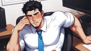 Boss Cock Annihilates Office Asses Gushing Cum Explosion