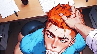 Boss Cock Annihilates Office Asses Gushing Cum Explosion