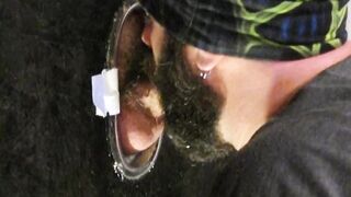 Daddy Gloryhole Cock Explodes Gushing Cum Worship Destroyed