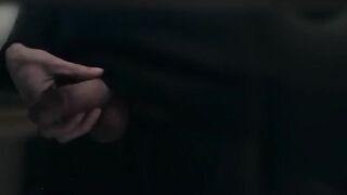 Office Big Dick Stroke Caught Gushing Cum Explosion Busted