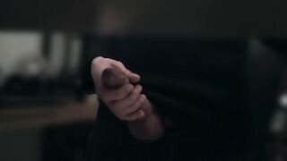 Office Big Dick Stroke Caught Gushing Cum Explosion Busted