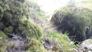 Twink Jon Arteen Ruins Gushing Cumshot Outdoor Winter Drip Cleanup