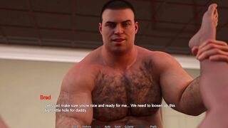 Daddy Brad Raw Fucks Virgin Twink Ass Gushing Cum Destroyed Hole