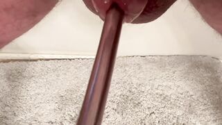 Urethra Wrecked Gushing Cock Sounding Ruin Small Dick Explosion