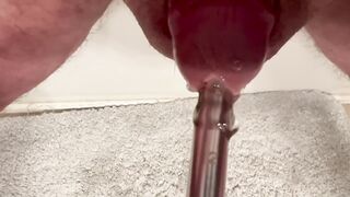 Urethra Wrecked Gushing Cock Sounding Ruin Small Dick Explosion
