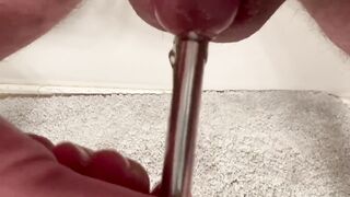 Urethra Wrecked Gushing Cock Sounding Ruin Small Dick Explosion