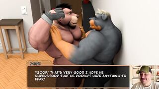 Sarge Grips Rottie Beef Till Cum Explodes Addictive Gush