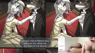 Wolf Chokes Bunny Hole Gushing Cum Castle Yiff Destroyed