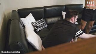 Straight Muscle Stud Begs Round 2 Ass Rimmed Huge Cock Explodes Gushing Cum