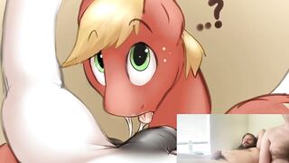 Shy Furry Virgin Begs Be Gentle But Human Cock Destroys Hole Gushing