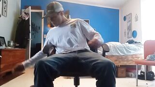 Frat Boy Crushes Fleshlight with BWC Gushing Cum Flood
