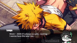 Needy Floody Jock Teased Then Bareback Creampied by Buff Guardian Hunk
