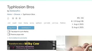 Typhlosion Bros Gushing Yiff Bitch Destroyed Raw