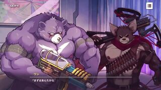 XXL Bear Daddy Guns Massive Cum Load Into Chubby Furry Ass Destroyed