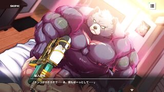 XXL Bear Daddy Guns Massive Cum Load Into Chubby Furry Ass Destroyed
