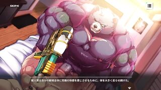 XXL Bear Daddy Guns Massive Cum Load Into Chubby Furry Ass Destroyed