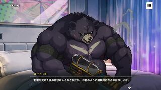 XXL Bear Daddy Guns Massive Cum Load Into Chubby Furry Ass Destroyed