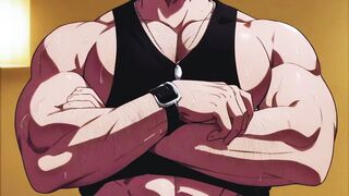 Hairy Miami Daddy Chokes Gushing Cock Cum Destroyed