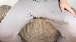 Monster Cock Gushes Hands Free Pants Destroyed Cum Flood