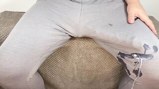Monster Cock Gushes Hands Free Pants Destroyed Cum Flood