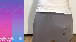 Monster Cock Gushes Hands Free Pants Destroyed Cum Flood