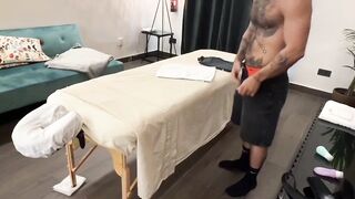 Bearded Muscle Studs Ass Destroyed in Gushing Prostate Cum Flood