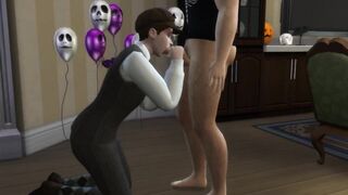 Hunk Destroys 18yo Twink Stepbro Tight Ass Gushing Cum Choke