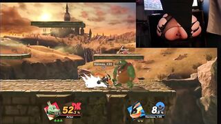 Femboy Big Ass Destroyed Riding Huge Green Dildo Unlocks Elite Smash