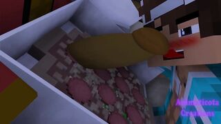 Pizza Bear Facefucks Blue Minecraft Twink Choked Gushing Cumflood