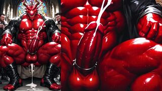 Demon Lord Gushes Cum Floods Throne Room Fucks Hot Asses Raw