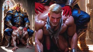 Demon Lord Gushes Cum Floods Throne Room Fucks Hot Asses Raw