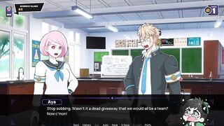 Bear Prof Chokes Twink on Gushing Cum in Art Class