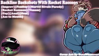 Femboy Rocket Raccoon Backline Ass Destroyed Gushing Cum