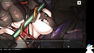 Captain Lockes XXL Shark Dick Chokes Furry Ass Gushing Cum Flood