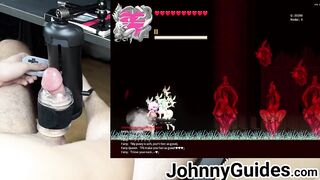 Final Boss Edges My Big Cock Till Gushing Cum Wreckage