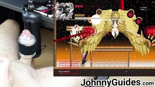 Final Boss Edges My Big Cock Till Gushing Cum Wreckage