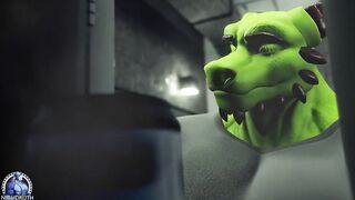 Syrl Dragon Hyper Gut Peaks Cum Gushing Muscle Ruin
