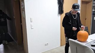 Gay Boys Ravaged Halloween Pumpkin Big Dicks Cum Gush Destroyed