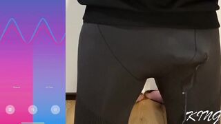 Remote Anal Vibe Milks Prostate Hands Free Cum Pants Ruin