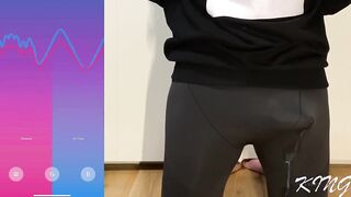 Remote Anal Vibe Milks Prostate Hands Free Cum Pants Ruin